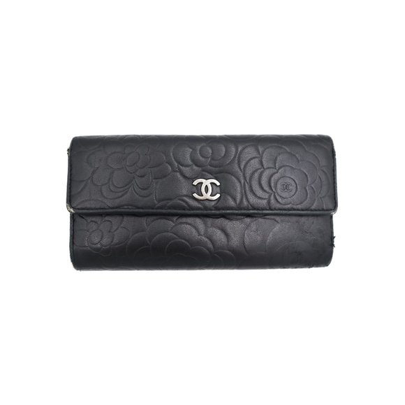 Vintage Chanel Camellia Wallet